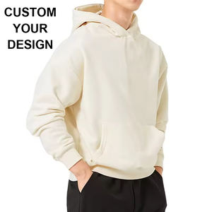 Sweat-shirts à capuche surdimensionnés pour hommes, conçus sur mesure, essentiels unisexes, fabricant de sweat-shirts à capuche - Product Image 1