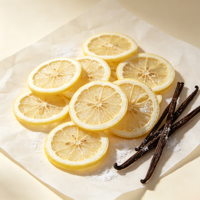 Tranches de citron déshydratées de qualité supérieure, tranches de citron confites sucrées et acidulées, tranches de citron séchées pour boissons, collations, vente en gros, OEM, ODM, directement de la ferme