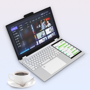 Thương Hiệu Mới 2024 Cho Bán Buôn Biểu Tượng Tùy Biến 15.6 Inch + 7 Inch Màn Hình Cảm Ứng Kép 8gintel N95 Máy Tính Xách Tay Máy Tính Xách Tay Nghiên Cứu Làm Việc - Product Image 1