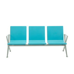 Banco de espera Ausnutria Row Bench JH73 con pasamanos para aeropuerto, hospital, estación de tren y área de espera. - Product Image 1