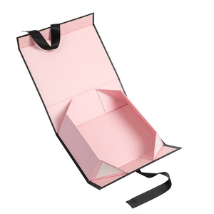 Luxury Foldbable Gift <b>Packing</b> Boxes for Clothes Hot Sale Magnet Folding <b>Box</b> With Ribbons - Product Image 2