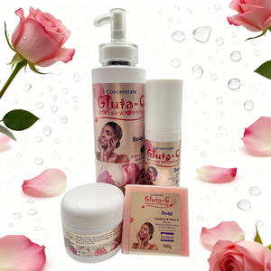 Ensemble de soins blanchissants puissants à la vitamine C et au glutathion pour éclaircir la peau, minimiser les imperfections et les taches brunes, et blanchir les aisselles - Product Image 4