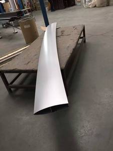 Revêtement décoratif intérieur en aluminium, panneau suspendu en métal facile d'entretien - Product Image 4