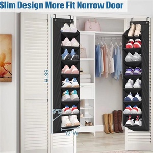 Cross-border Bestseller Dustproof Multi-functional Oxford Cloth Door-back <b>Storage</b> <b>Hanging</b> Bag Wall-mounted <b>Shoe</b> Organizer - Product Image 2