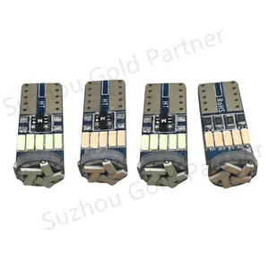 รถ Canbus W5W 194 168 T10 15smd 4014 Led อัตโนมัติไม่มีข้อผิดพลาดด้านข้างหลอดไฟลิ่มความกว้างแสงกวาดล้าง