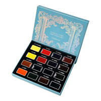 Lot de 16 aquarelles solides Rubens de haute qualité, texture lisse, fournitures artistiques pour étudiants