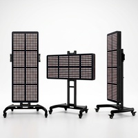 Panneau LED à spectre large en aluminium à longueur d'onde précise 660nm 850nm 560 LED Faible EMF Impulsion B2B