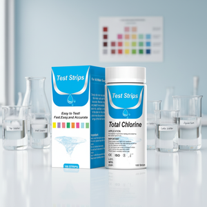 Kit professionnel d'<span class=keywords><strong>analyse</strong></span> du chlore total, <span class=keywords><strong>analyse</strong></span> précise pour l'eau potable, les piscines et l'aquaculture - Product Image 1