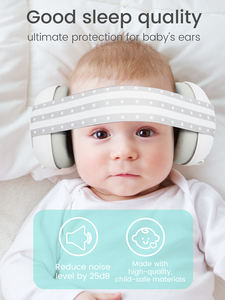 Protección auditiva para bebés y niños pequeños de hasta 36 meses-Orejeras con reducción de ruido-Contra daños auditivos y mejora el sueño - Product Image 5