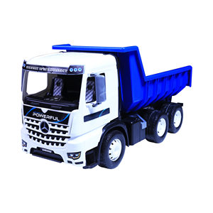 Kids Large Dump Truck Toy Plastic Construction Vehicle for Sand Hauling and Pretend <b>Play</b> - Product Image 1