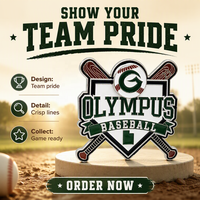 Conception en métal personnalisé Logo Série mondiale émail Sports Spinning Trading Baseball Épinglette Jeux de softball d'équipe Insigne de chapeau Emblème