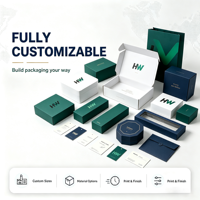 Boîtes cadeaux en papier personnalisées innovantes avec accessoires complets, idéales pour les kits d'abonnement, les cadeaux haut de gamme et l'emballage de fête