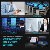 HYSTOU Nouveau mini PC de jeu RTX 3050 Core I5 Core GDDR6 8K Multi-Moniteur PCIe 4.0 SSD+HDD 6GB