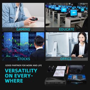 HYSTOU <span class=keywords><strong>Mini</strong></span> oyun PC RTX 3050 Intel Core I5 Octa çekirdek GDDR6 8K çoklu monitör iş istasyonu <span class=keywords><strong>PCIe</strong></span> 4.0 SSD 6GB <span class=keywords><strong>Video</strong></span> 8GB DDR4 - Product Image 3