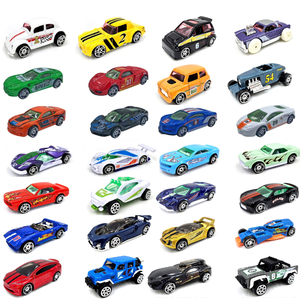 PANDAS Hot Free 1/64 Modèle de voiture miniature en métal, véhicule miniature, modèle coulissant, voiture de course, ensemble de jouets en métal, cadeau pour enfants - Product Image 1
