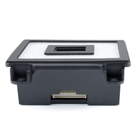 Lector de código de barras RS485 Wiegand 2D Escáner de puerta de código QR de montaje fijo para control de acceso de torniquete MP6700-ER
