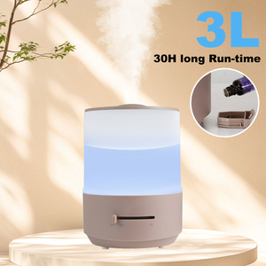 Điện siêu âm tạo độ ẩm khuếch tán nhựa hương liệu thiết bị 3L công suất <36dB tiếng ồn USB powered phòng lớn hộ gia đình - Product Image 6