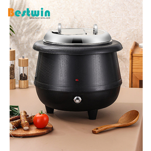 Forniture per Catering, Pentola Riscaldante per Curry e Stufati, Bollitore per Vin Brulé, Scaldavivande Elettrico per Buffet - Product Image 2