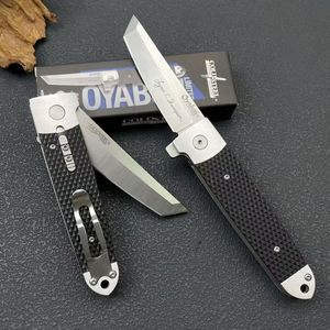 Cuchillo de bolsillo plegable multifuncional de alta dureza, herramienta portátil de autodefensa para el hogar y exteriores - Product Image 3