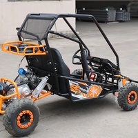 Kart à pédales tout-terrain 125cc pour enfants, scooter, vélo, buggy, karting fou pour l'extérieur