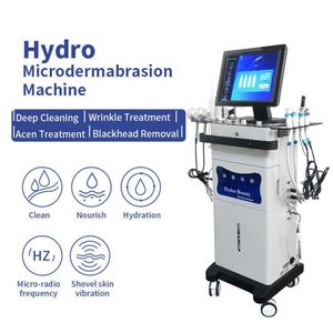 Hydro Diamond Microdermabrasion 14-in-1 Standing ABS Touchscreen Rechargeable Skin Rejuvenation Facial Machine EU/UK - Product Image 5