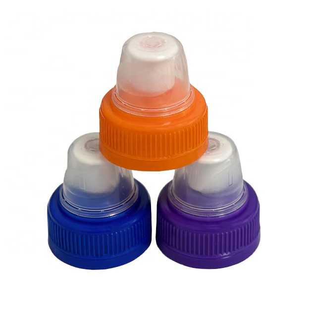 Water Bottle Replacement Cap 40pcs Push Pull Water Caps Twisted Bottle Lid For Water Bottles Soda Bottles