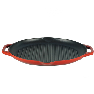 Plaque de cuisson Teppanyaki en <span class=keywords><strong>fonte</strong></span> émaillée antiadhésive, compatible gaz et induction, écologique, facile à nettoyer, durable - Product Image 5