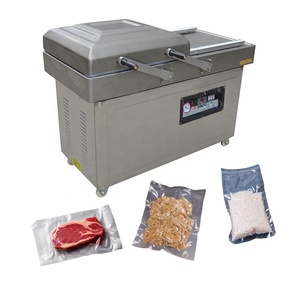 เครื่องบรรจุภัณฑ์สูญญากาศปลาอัตโนมัติ / เครื่องบรรจุภัณฑ์สูญญากาศอาหาร / เครื่องบรรจุภัณฑ์สูญญากาศแบบสองห้อง - Product Image 6