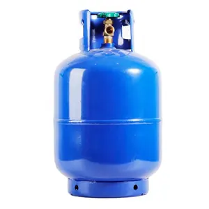 Petite bouteille de gaz de remplissage d'exportation bouteille de gaz de LPG 5kg réservoirs de gaz de LPG pour l'usage de cuisson