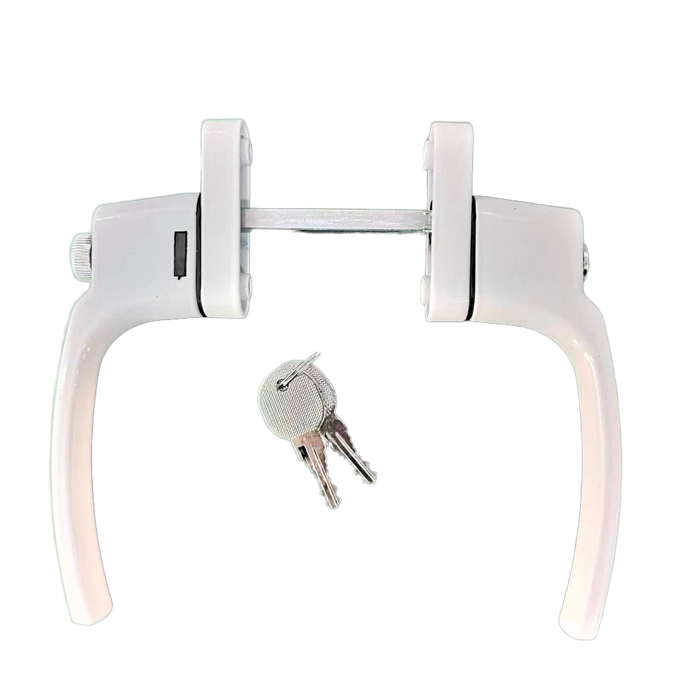 High Quality UPVC Tilt&turn Window Hardware Handle Double Side Sliding Handle