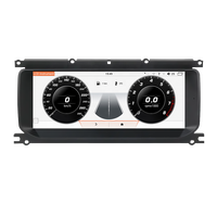Gerllish Android Radio Navigation GPS 10.25 "Car Multimedia Video DVD Player pour Land Rover Range Rover Evoque 2012-2016