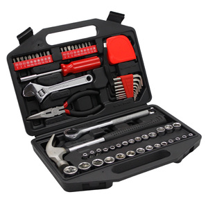Juego de Herramientas Profesionales de 60 Piezas, Juego de Herramientas de Reparación para el Hogar de Acero al Carbono, Incluye Martillo, Cinta Métrica, Llave Inglesa, Juego de Llaves Hexagonales - Product Image 2