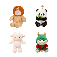 Jouets en peluche personnalisés en polyester, design d'usine d'origine, poupées mascottes, costumes de personnages de dessins animés, comme cadeaux d'entreprise