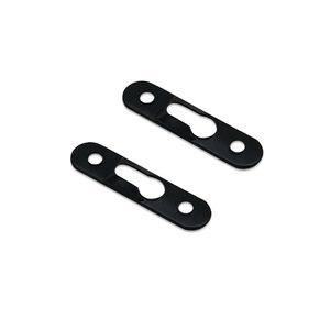 Zero Hanging Wall <b>Mount</b> Bracket 9x38mm 2mm Thickness Black Painted Iron For Picture <b>Frame</b> Mounting - Product Image 3