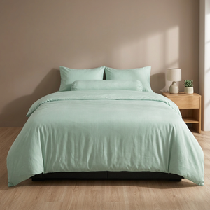 Soft for Fabric 600s Thread Count Eco-Friendly Customizable All-Season Wedding Four-piece Kit Queen King Size Bedding <b>Bed</b> Set - Product Image 2
