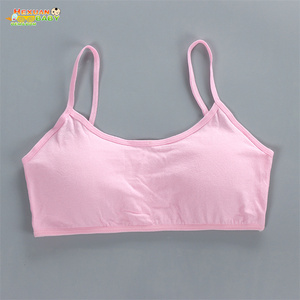 Reggiseno da Allenamento per Ragazze Canotta Senza Cuciture Abbigliamento per Bambine <span class=keywords><strong>Canottiera</strong></span> in Cotone per Bambini Intimo per Adolescenti - Product Image 5
