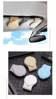 Porte-lunettes de pare-soleil de voiture, pièces automobiles Cadre de fixation automatique Clip lunettes Porte-documents pour Bmw Accessoires
