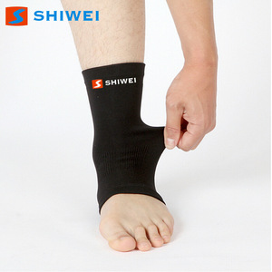 Shiwei <b>Ankle</b> <b>Support</b> Black High Elastic Breathable Protective Gear for Sports Fitness Dance Cycling Unisex Adult - Product Image 2