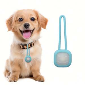 จี้เรืองแสงสำหรับสัตว์เลี้ยงคุณภาพสูงแบบกำหนดเอง หลายสี สำหรับใช้งานกลางแจ้ง ไฟ LED สำหรับสุนัขเดินกลางคืน ทำจากซิลิโคน - Product Image 2