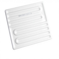 Plaque chauffante infrarouge céramique noire haute densité 220V 122x122mm pour séchage industriel