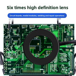 6x Loupe de soudure universelle haute définition avec clip magnétique puissant pour réparation de circuits imprimés - Product Image 4