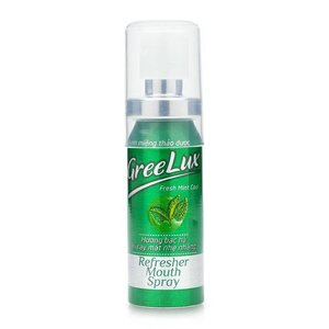 Greelux Fresh Mint Herbal Hoa Linh Spray buccal 12ml Unisexe pour l'élimination rapide de la mauvaise haleine & désodorisation et désodorisation de l'haleine - Product Image 1