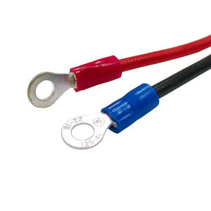 Câble de borne à sertir à anneau torique de fil de raccordement de connecteur <span class=keywords><strong>isolé</strong></span> personnalisé UL1015 - Product Image 1