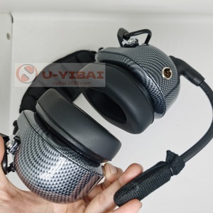 Auriculares con cancelación de ruido para walkie talkie, aviación, carreras, uso en aeropuertos, con micrófono y conector de 3.5 mm - Product Image 2