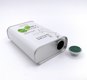 Hộp Thiếc Dầu Ô Liu Hình Chữ Nhật 0,5 L Cấp Thực Phẩm Hộp Đựng Dầu Nấu Ăn Bằng Kim Loại In Logo Theo Yêu Cầu Bán Buôn - Product Image 3