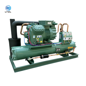 R404a 25HP 30HP Piston Copeland Máy Nén Bán Kín Ngưng Tụ Đơn Vị Làm Mát Bằng Nướ<span class=keywords><strong>c</strong></span> Tủ Đông Phòng Lạnh Đơn Vị - Product Image 1