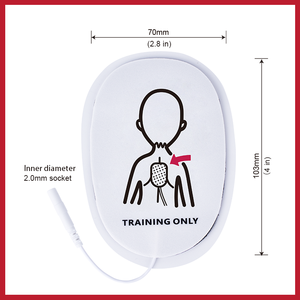 Elettrodo per Defibrillatore di Grado Medico per Addestramento AED Pediatrico - Product Image 2