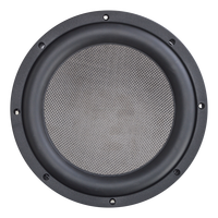 Subwoofer de voiture fin de 10 pouces, double bobine de 4 ohms, 250 W RMS, bobine de 2 pouces en fibre de carbone, pour caisson audio de voiture DIY 1050-135