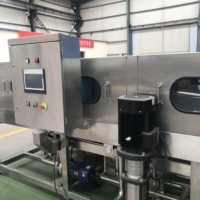 Commerciële manden- en krattenreinigingsmachine, hogedrukreiniger voor fruit- en groenteverwerkingsbedrijven en slachthuizen