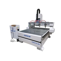 Machine CNC 3 axes d'occasion ATC 1212 4.5KW pour le travail du bois, gravure et fraisage avec changeur d'outils automatique
